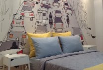Aegean blue colors Apartment Athens