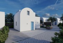 New 3D Santorini Vineyard Villas