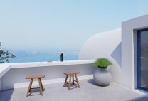 New 3D Santorini Vineyard Villas