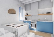 New 3D Santorini Vineyard Villas