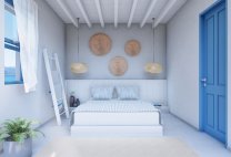 New 3D Santorini Vineyard Villas