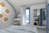 New 3D Santorini Vineyard Villas