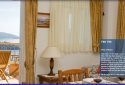 Villa in Lefkada with spectacular sea view and views to Scorpios island.